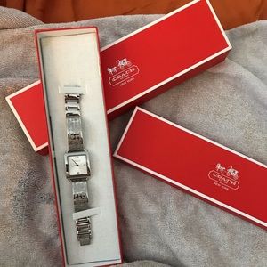Coach Women’s Signature Studio Bangle Watch